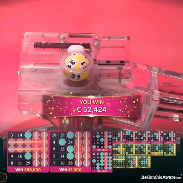 Live Mega Ball Game Show at JL86