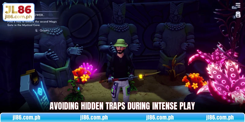 Avoiding hidden traps during intense play Avoiding hidden traps during intense play