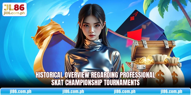 Historical overview regarding professional Skat Championship tournaments