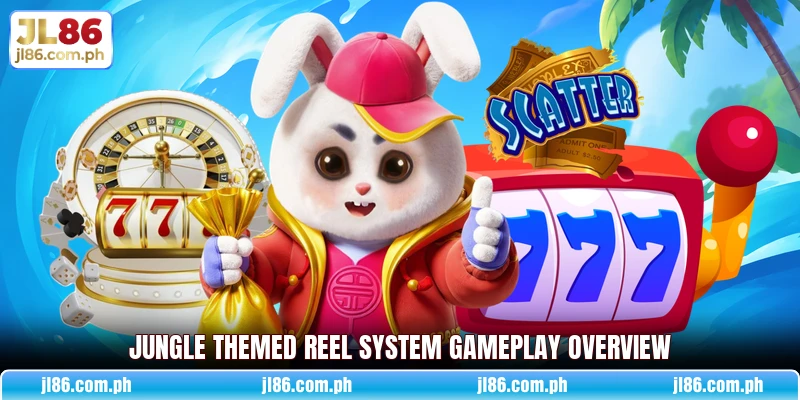 Jungle themed reel system gameplay overview Jungle themed reel system gameplay overview