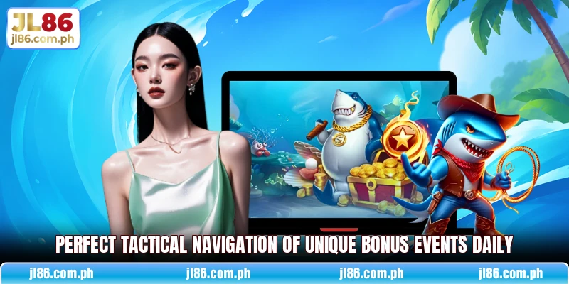 Perfect tactical navigation of unique bonus events daily