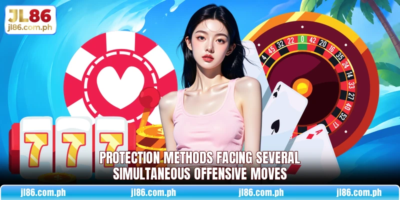 Protection methods facing several simultaneous offensive moves Protection methods facing several simultaneous offensive moves