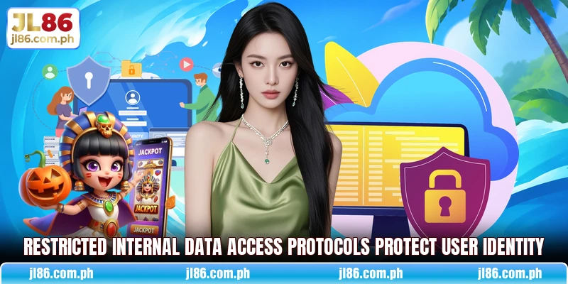 Restricted internal data access protocols protect user identity Restricted internal data access protocols protect user identity