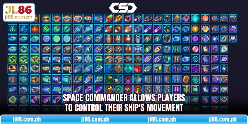 Space Commander allows players to control their ship's movement Space Commander allows players to control their ship's movement