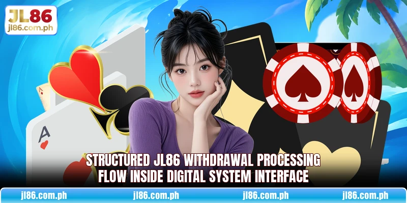 Structured JL86 Withdrawal processing flow inside digital system interface