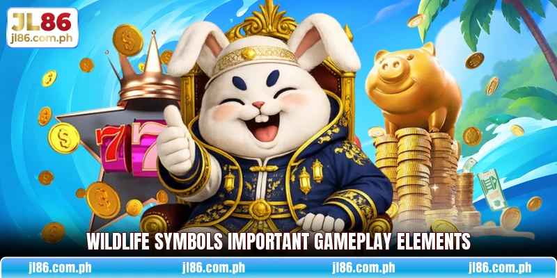 Wildlife symbols important gameplay elements